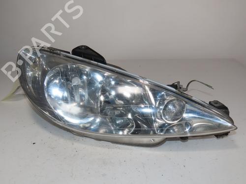 Right headlight PEUGEOT 206 Hatchback (2A/C) 1.1 i | BP31078196C29 