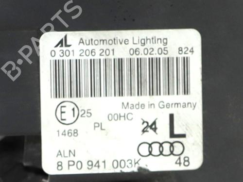 Left headlight AUDI A3 (8P1) 2.0 TDI 16V | BP31984417C28 
