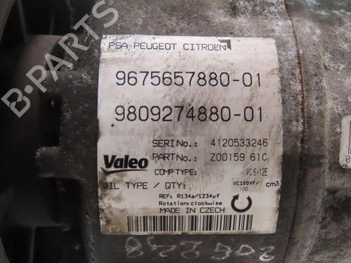 AC compressor PEUGEOT 308 II (LB_, LP_, LW_, LH_, L3_) 1.6 HDi / BlueHDi 115 | BP28206228M34 