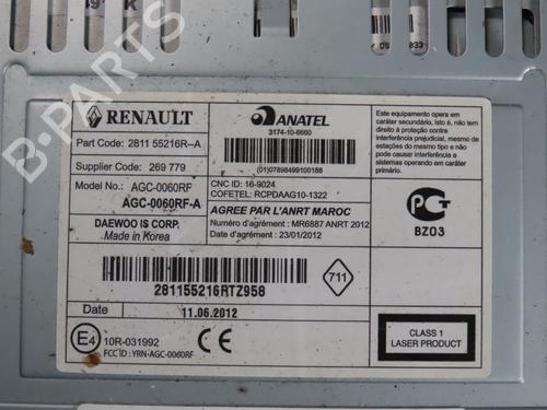 Radio DACIA DOKKER MPV (KE_) 1.5 dCi / Blue dCi 75 (KEAJ, KEAH, KEJW) | BP31277158E6 