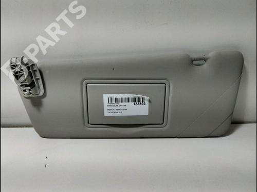 Used Left sun visor Left sun visor RENAULT CLIO IV (BH_) 1.2 TCe 120 (BHAU) (118 hp) 10686307 10686307