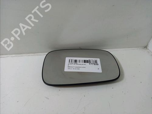 Used Right mirror glass RENAULT LAGUNA II Grandtour (KG0/1_) 1.9 dCi (KG0G) (120 hp) 23162467
