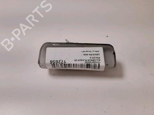 Used Licence plate light LEXUS RX (_L1_) 450h AWD (GYL15_) (249 hp) 14900387