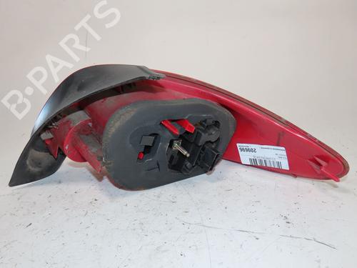 Used Left taillight PEUGEOT 206+ (2L_, 2M_) 1.4 i (2LKFWA, 2MKFWA) (75 hp) 24460625