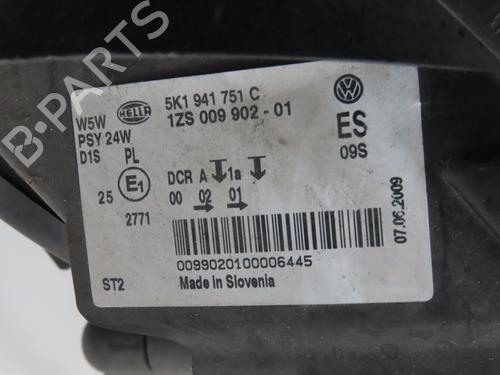 Left headlight VW GOLF VI (5K1) 1.4 TSI | BP38100529C28 - Image 5