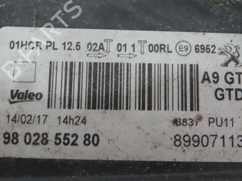 Left headlight PEUGEOT 208 I (CA_, CC_) 1.6 GTi | BP29494572C28 