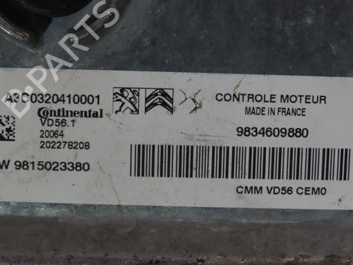 Computer motormanagement PEUGEOT 208 II (UB_, UP_, UW_, UJ_) 1.2 PureTech 100 (101 hp) 28033434