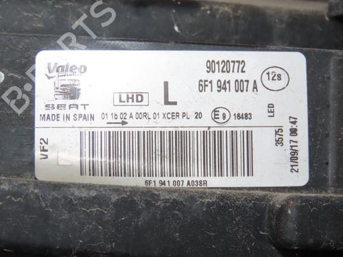 Left headlight SEAT IBIZA V (KJ1, KJG) 1.0 TSI | BP37705869C28  - Image 5