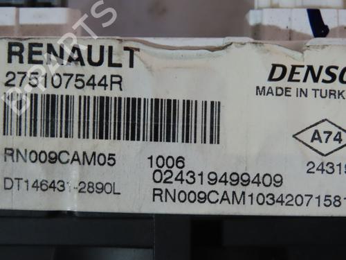 Climate control RENAULT CLIO V (B7_) 1.5 Blue dCi 85 (B7AG) | BP29494485I5 