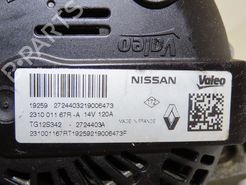 Alternator DACIA SANDERO II 1.0 SCe 75 (B8JC, B8JD, B8NC) | BP17181474M7 