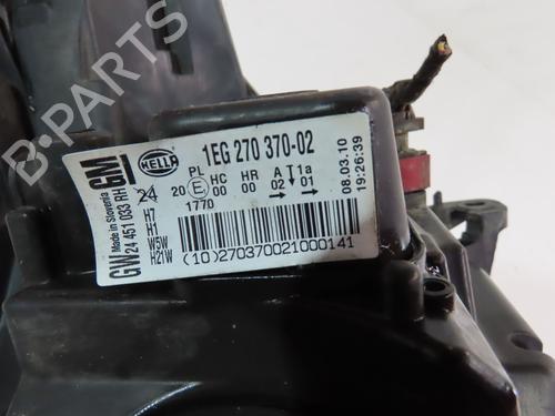 Used Right headlight OPEL ASTRA J GTC 1.7 CDTI (08) (110 hp) 18664240