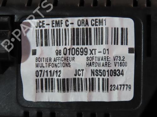 Used Display monitor CITROËN C3 II (SC_) 1.6 HDi (92 hp) 29551458