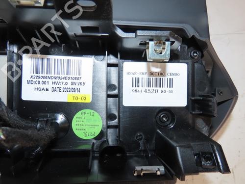 Used Display monitor PEUGEOT 2008 II (UD_, US_, UY_, UJ_, UR_, UC_) 1.2 PureTech 130 (USHNS, URHNS) (130 hp) 29621771