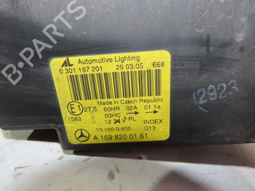 Left headlight MERCEDES-BENZ A-CLASS (W169) A 200 CDI (169.008, 169.308) | BP19401885C28 