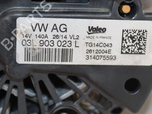 Alternator VW SCIROCCO III (137, 138) 2.0 TDI | BP28504002M7