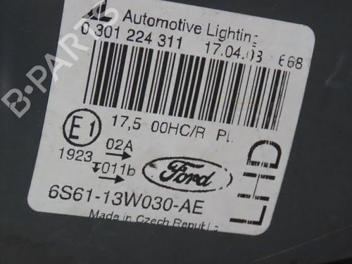 Used Left headlight FORD FIESTA V (JH_, JD_) 1.4 TDCi (68 hp) 26876848