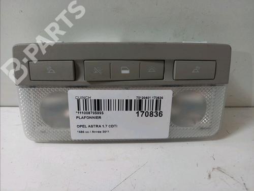 Used Interior roof light Interior roof light OPEL ASTRA J (P10) 1.7 CDTI (68) (110 hp) 9026196 9026196