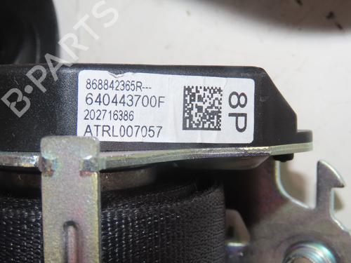 Front right seatbelt RENAULT CLIO V (B7_) 1.5 Blue dCi 85 (B7AG) | BP39602323I25 - Image 4