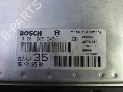Engine control unit (ECU) PEUGEOT 307 (3A/C) 1.6 16V | BP31283903M57 - Image 3