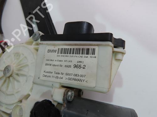 Rear left window mechanism BMW X3 (E83) 3.0 d | BP18968590C24 