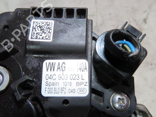 Alternator VW POLO V (6R1, 6C1) 1.2 TSI 16V | BP19480077M7 