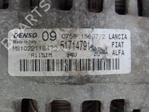 Alternator FIAT 500 (312_) 1.4 (312AXC1B, 312CXC1B) | BP38449464M7 - Image 3