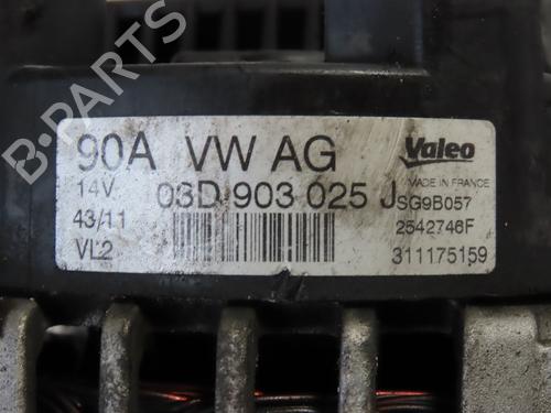 Alternator VW POLO V (6R1, 6C1) 1.2 | BP30139927M7