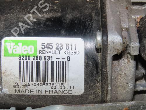 Used Front wiper motor RENAULT CLIO III (BR0/1, CR0/1) 1.2 16V (BR02, BR0J, BR11, CR02, CR0J, CR11) (75 hp) 24232053