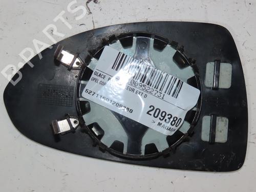 Used Right mirror glass OPEL CORSA D (S07) 1.2 (L08, L68) (80 hp) 28526415