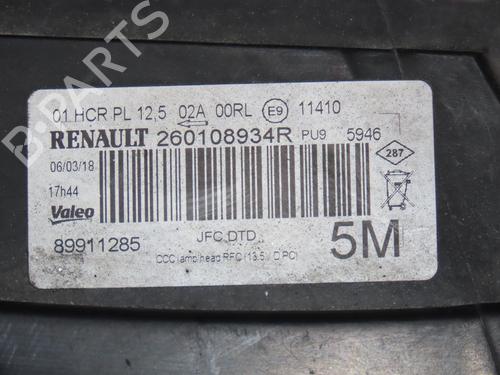 Phare droit RENAULT ESPACE V (JR_) 1.6 dCi 160 (160 hp) 29901694