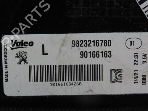 Venstre baglygte PEUGEOT 208 II (UB_, UP_, UW_, UJ_) 1.5 BlueHDI 100 (102 hp) 29621875