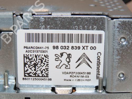 Radio CITROËN C3 II (SC_) 1.0 VTi 68 | BP24521027E6 