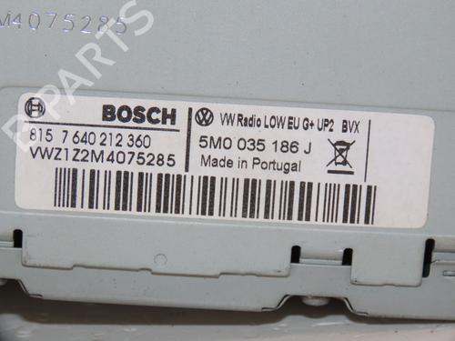 Radio VW POLO V (6R1, 6C1) 1.6 TDI | BP29819118E6