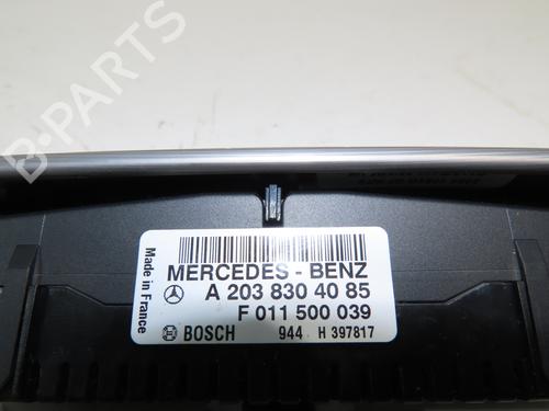 Climate control MERCEDES-BENZ C-CLASS Coupe (CL203) C 220 CDI (203.708) | BP15492735I5 