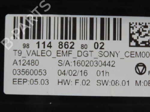 Used Display monitor PEUGEOT 308 SW II (LC_, LJ_, LR_, LX_, L4_) 1.6 BlueHDi 120 (120 hp) 28086656
