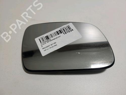 Used Right mirror glass PEUGEOT 307 (3A/C) 2.0 HDi 135 (136 hp) 14897893