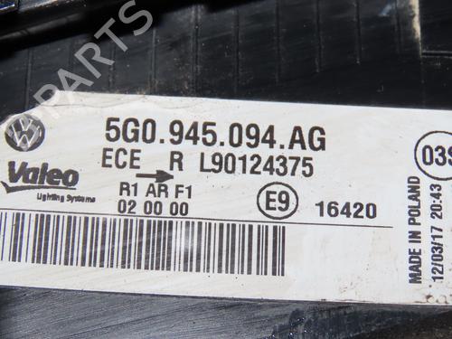 Right tailgate light VW GOLF VII (5G1, BQ1, BE1, BE2) 1.6 TDI | BP23164928C80 