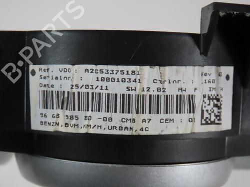 Used Instrument cluster PEUGEOT 207 (WA_, WC_) 1.4 (73 hp) 25586910