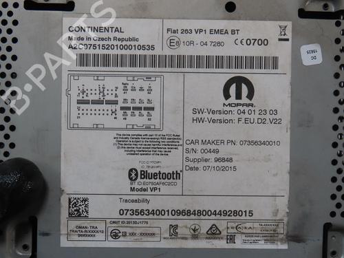 Radio FIAT DOBLO Cargo (263_) 1.3 D Multijet | BP37874767E6 - Image 4
