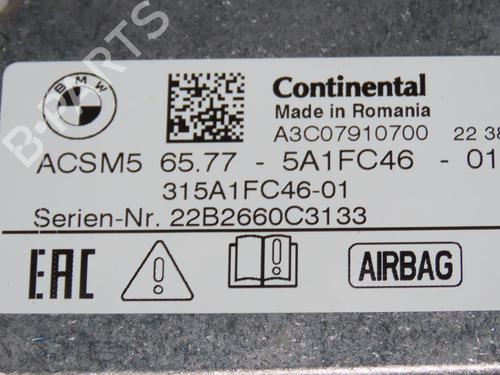 ECU airbags BMW 1 (F40) 118 i | BP24487970M53