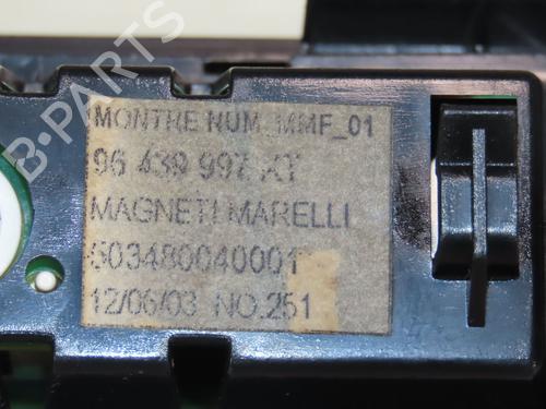 Multifunctionele display CITROËN C2 (JM_) 1.4 HDi (68 hp) 29872767