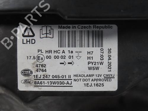 Left headlight FORD FIESTA VI (CB1, CCN) 1.6 TDCi | BP31820704C28