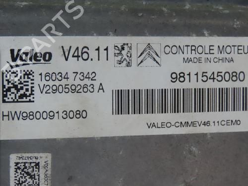 Used Engine control unit (ECU) PEUGEOT 208 I (CA_, CC_) 1.2 VTI 82 (82 hp) 28685468