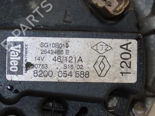 Alternator RENAULT SCÉNIC I MPV (JA0/1_, FA0_) 1.9 dCi (JA05, JA1F) | BP31576194M7 