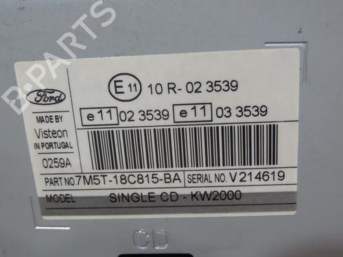 Radio FORD FOCUS II (DA_, HCP, DP) 1.6 Ti | BP18205719E6 