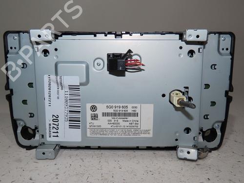 Radio VW GOLF VII (5G1, BQ1, BE1, BE2) 1.6 TDI | BP24487944E6