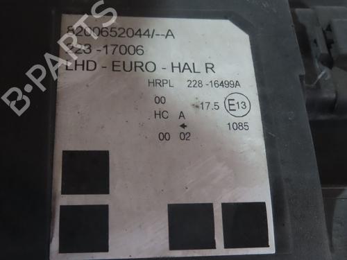 Højre forlygte RENAULT MODUS / GRAND MODUS (F/JP0_) 1.5 dCi (FP0E, JP0E) (65 hp) 31078190