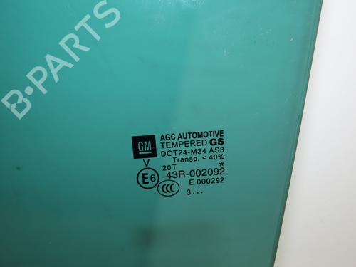 Used Rear left door window Rear left door window OPEL ZAFIRA TOURER C (P12) 1.6 CDTI (75) (136 hp) 15583121 15583121
