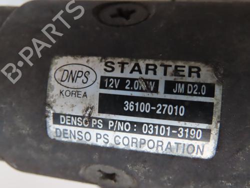 Starter KIA SPORTAGE II (JE_, KM_) 2.0 CRDi | BP26335841M8 