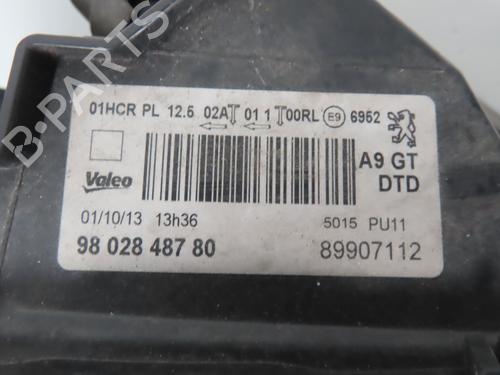 Right headlight PEUGEOT 208 I (CA_, CC_) 1.6 HDi | BP31634695C29 